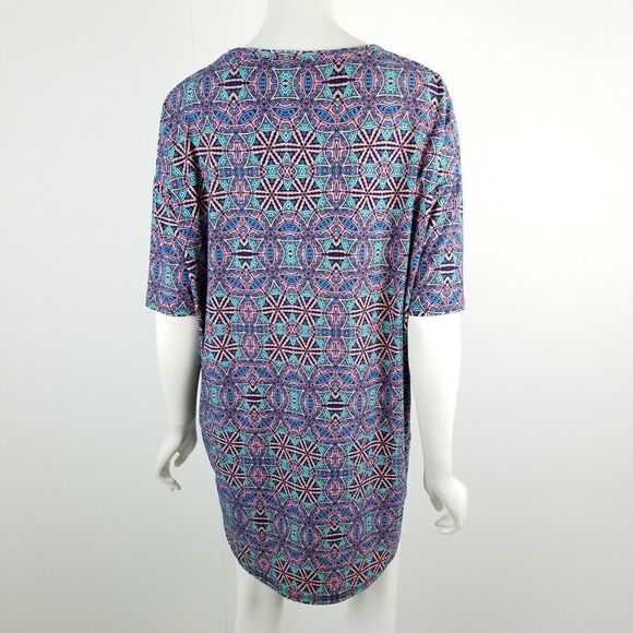 Lularoe Geometric Print Irma Tunic Top Size XS - Picture 6 of 6
